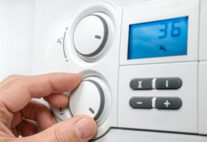 réglage du thermostat d'une chaudière